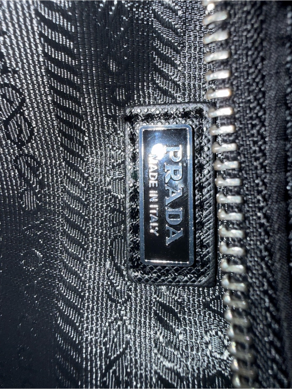 Prada Black Nylon Messenger Bag with Coin Pouch - Picture 4 of 5